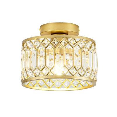 Crystal Ceiling Light
