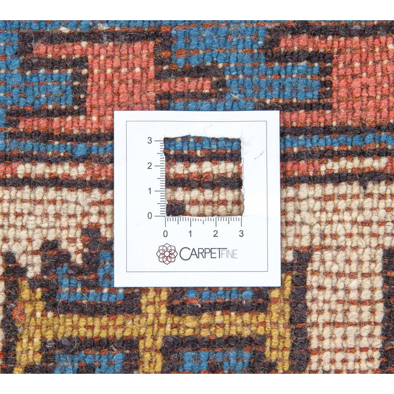 Rectangle 93 cm x 99 cm Oriental Wool Hand Woven Area Rug