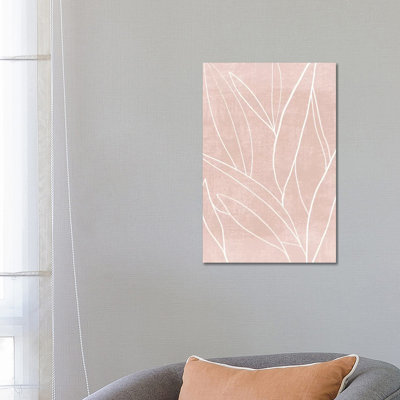 Mauve Magic II 1 Piece Wrapped Canvas Wall Art
