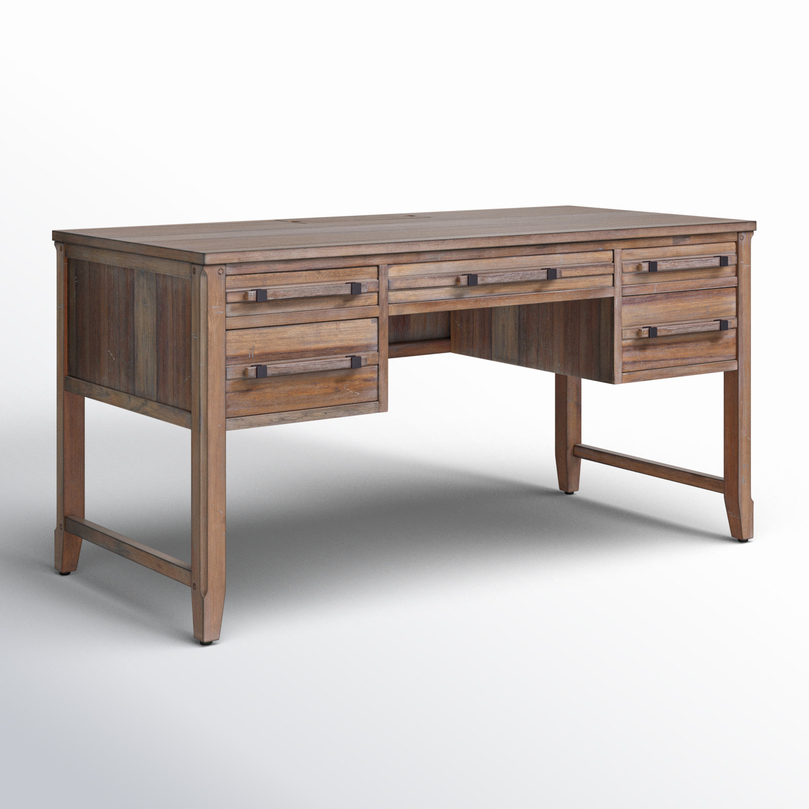 Sumi Writing Desk, Weathered Gray