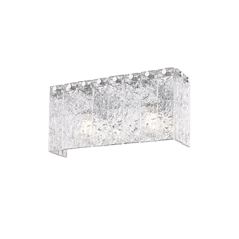 Timeothy 2 Light Vanity, Polished Chrome
