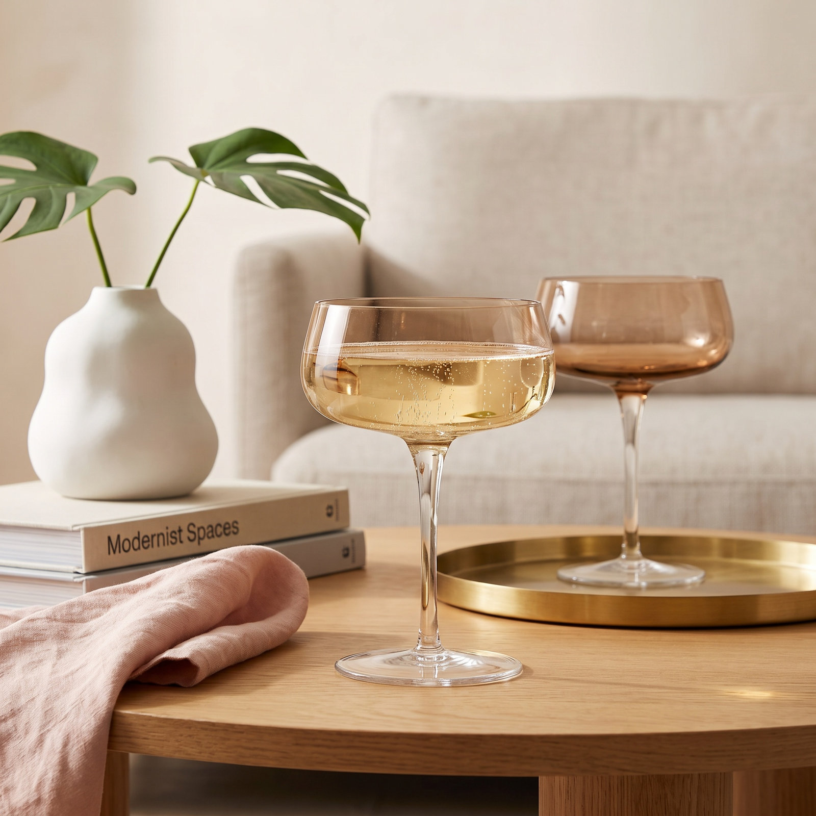 Belo Coupe Glass, Coffee