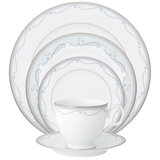 Noritake Satin Flourish 5-Piece Place Setting, Service for 1