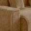 Canapé modulaire en forme de L à 2 places avec passepoil à bord franc, sans assemblage, tissu de velours brun-129770227-129770232