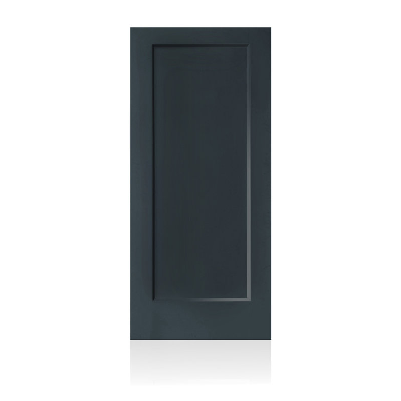 Dalle de porte intérieure 1 panneau, 36 po x 80 po, Gris anthracite