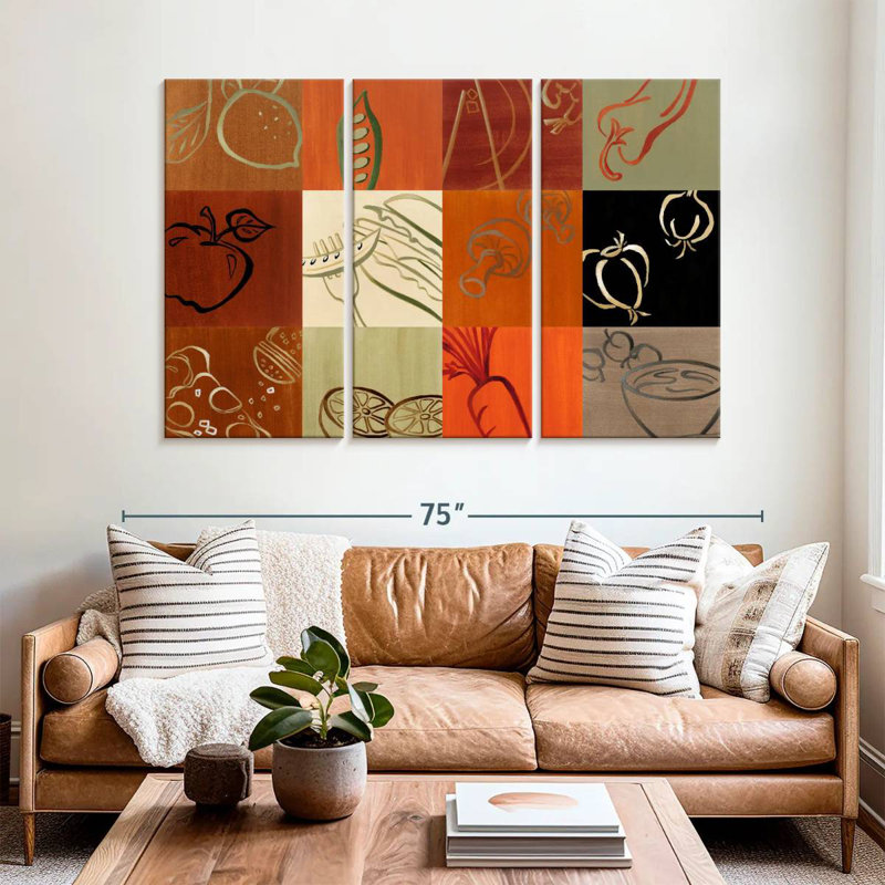Yarlin Smorgasbord V, H 42 po x l 65 po