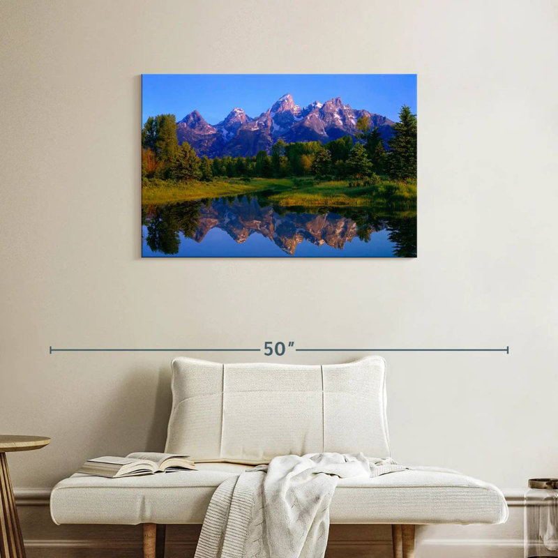 Alvord Dawn At Grand Teton, H 24 po x l 36 po