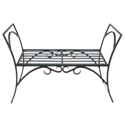 Arona Metal Outdoor Bench