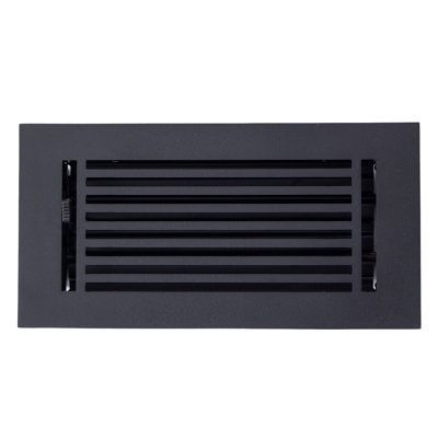 Madelyn Carter 2 x 14 Solid Aluminum Linear Vent Cover with Damper - Floor & Wall Register