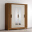 Armoire blanche avec miroir 76,8 "Valencia-1826690770