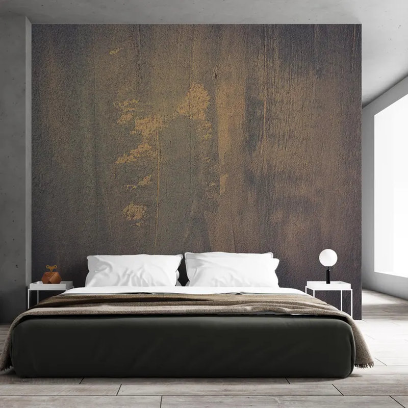 Murale patine bronze foncé, L 204 po x l 114 po