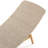 Janine Outdoor Teak Wood Chaise Lounge-86162440-86162439