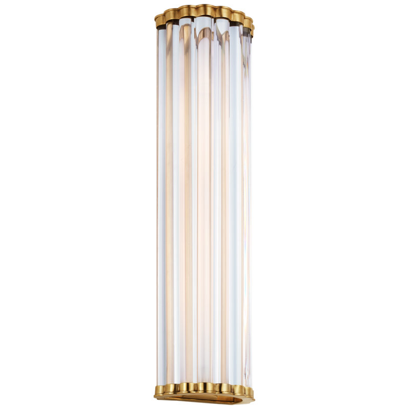 Chapman & Myers Kean 21" Sconce, Antique Brass