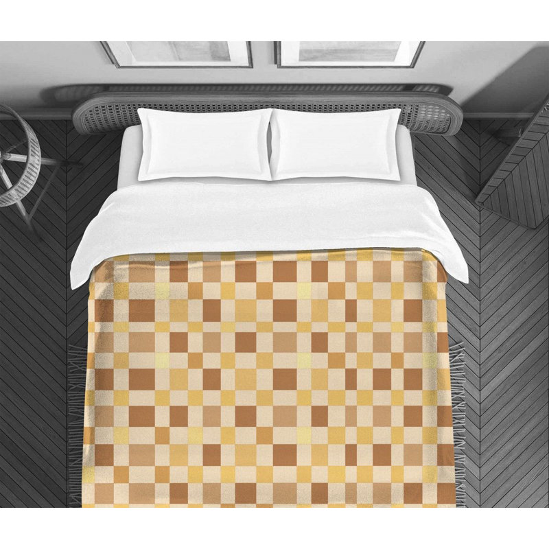 Checkered Comforter, King Comforter