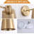 Battery Operated Wall Sconce Set of Two, Modern with Remote Control Dimmable Wall Lighting Indoor