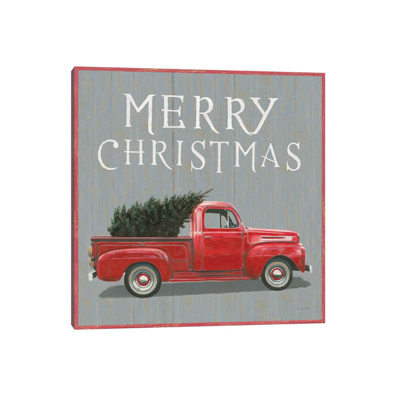 Christmas Affinity XI Merry Christmas by James Wiens - Wrapped Canvas Print, 93.98 cm H x 93.98 cm W x 1.91 cm D