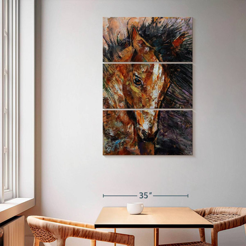 Brampt Colt Horse, 65" H x 42" W