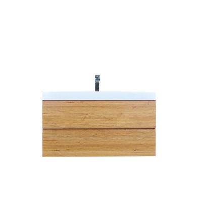 39'' Wall Mounted Single Bathroom Vanity Base Only