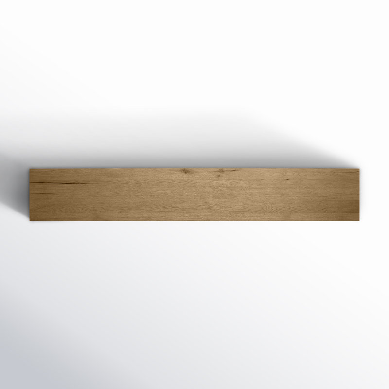 Matthes Solid Wood Console Table, 30.75" H x 94" W x 15" D, Worn Oak