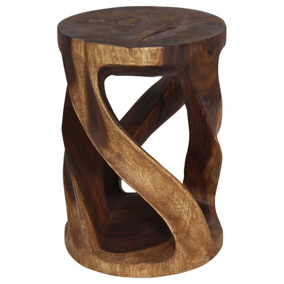 Santa Fe Springs Circular Twist End Table by Loon Peak