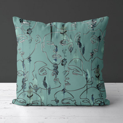 Housse et insert de coussin carré Rotella Idaho