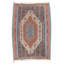 Hand Knotted Wool Area Rug in Multi