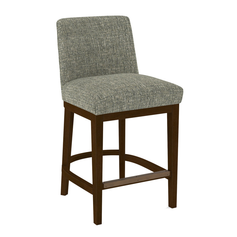 Upholstered Stool, Rumor Bliss, Pecan