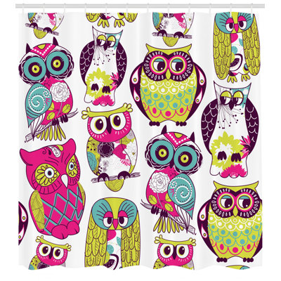 Shower Curtain with Hooks Included