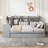Wooden Daybed With 3 Drawers, USB Ports And Desk-1454872740-1454872741