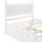 Wood Canopy Bed With Trundle Bed-430650321
