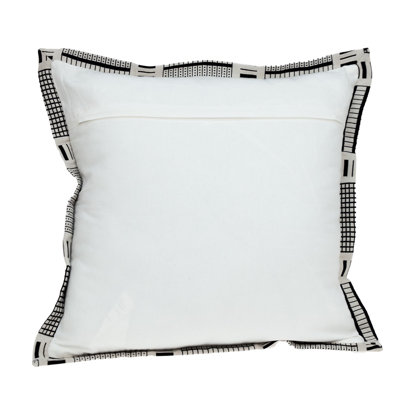 Parkland Collection Tamara Transitional Black Throw Pillow