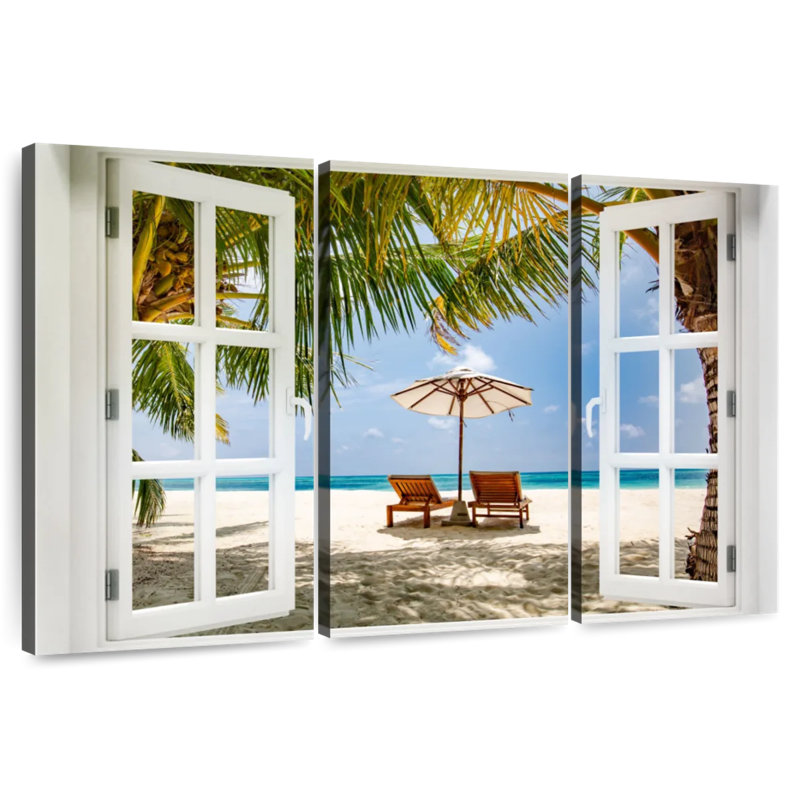 Gillard Beach Window, 24" H x 38" W