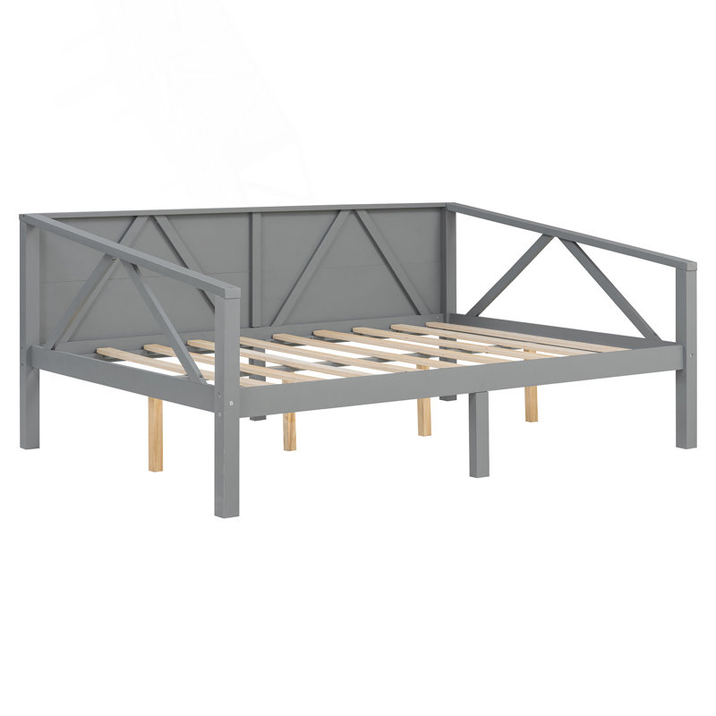 Full Size Daybed With Elegant Design, Gray