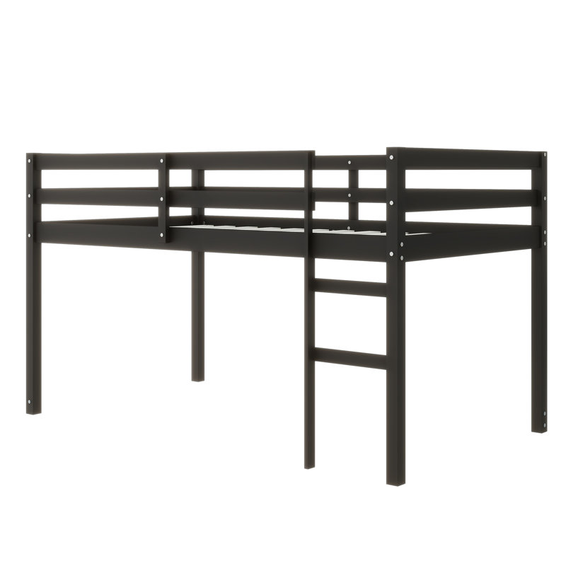 Lit mezzanine simple Orrtanna par Harriet Bee, Noir, Simple