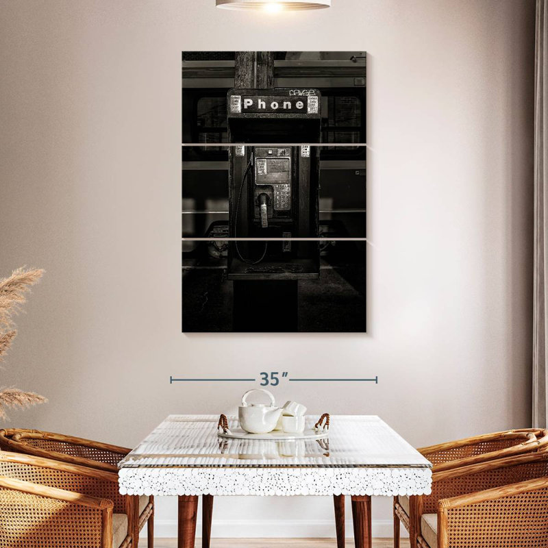 Kerner Phone Booth I, 50" H x 32" W