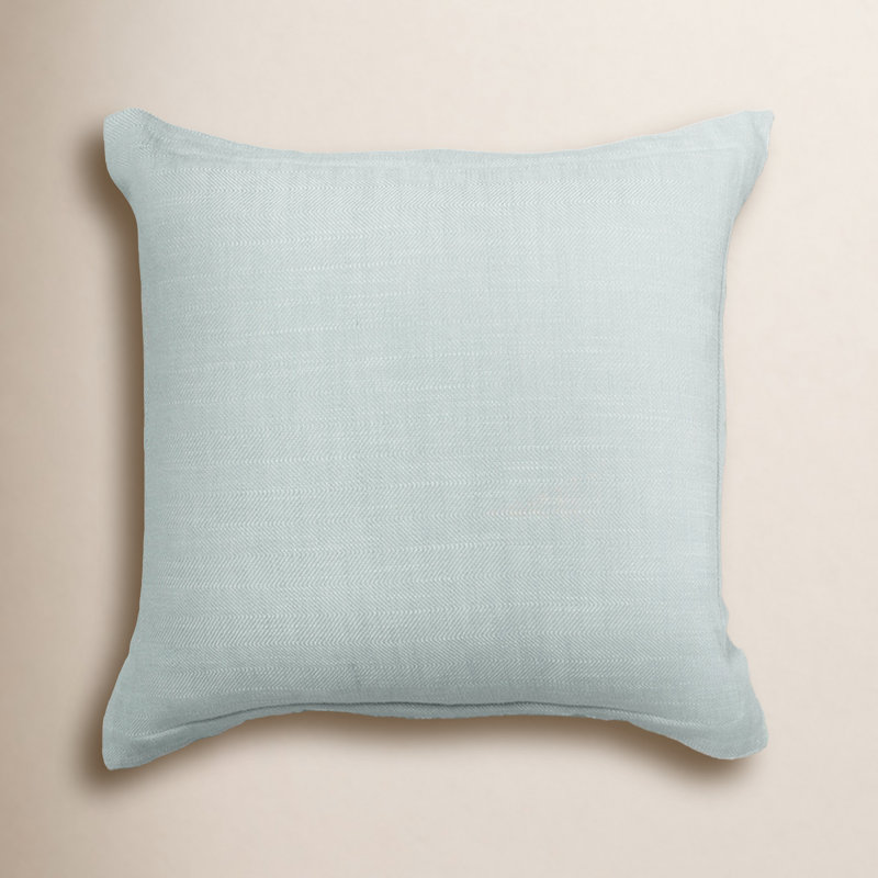 Logue Cotton Button Sham - Euro, Euro, Teal