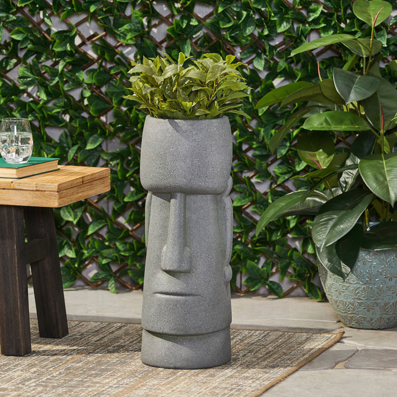 POT À FLEURS, H 24,25 po x l 9,25 po x P 9,25 po