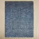 Evers Handmade Tufted Wool Denim Blue/Ivory Area Rug