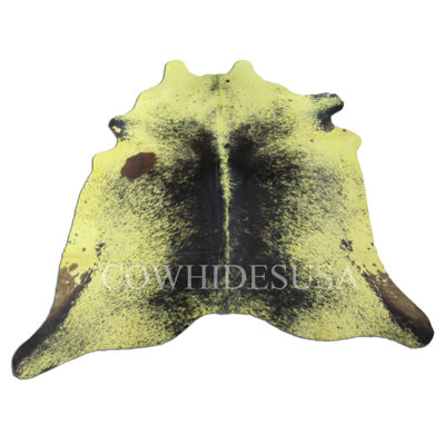 Leather Animal Print Indoor Rug