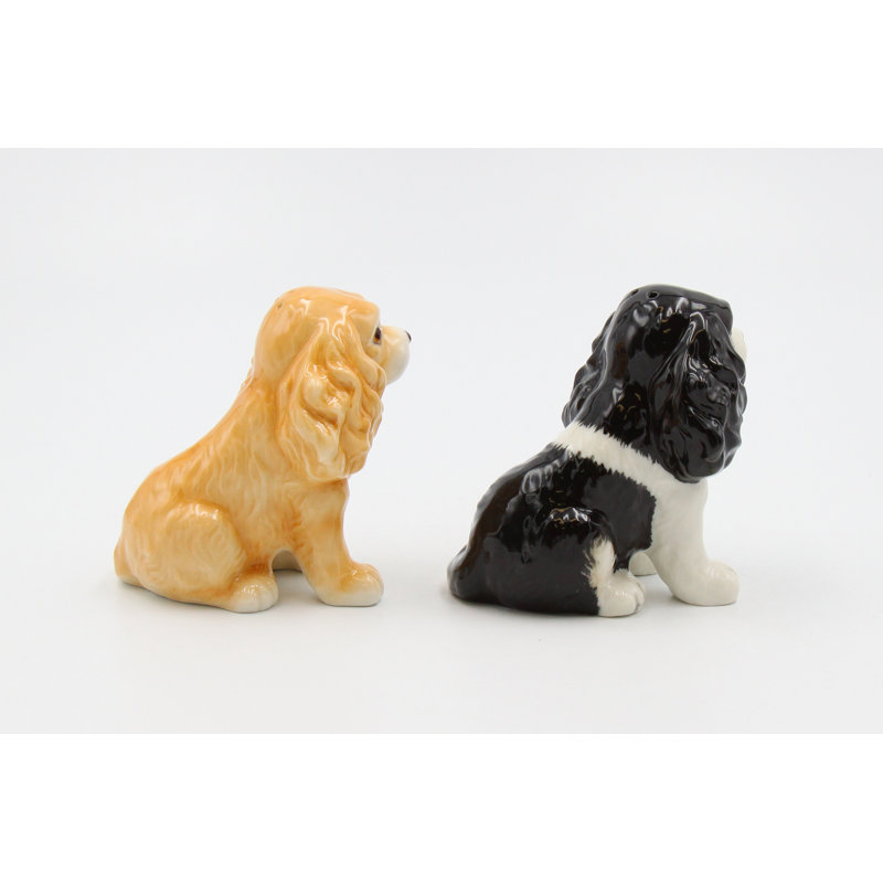Cosmos Gifts Cocker Spaniel Salt and Pepper Shaker Set