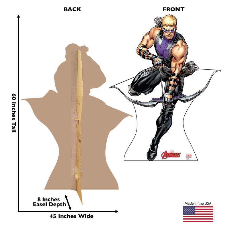 60'' Superheroes & Villains Cardboard Standup