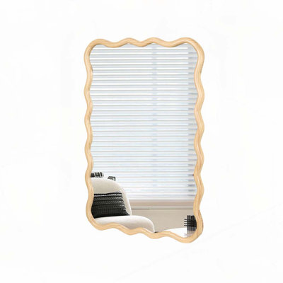 Wood Vanity Mirror Wall Decor