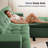Boneless Cloud Sectional Boneless Sofa with Ottoman, Modular L Shaped Couch with Layered Cushion, Fluffy Comfy Couches for Living Room, No Assembly-1000166261