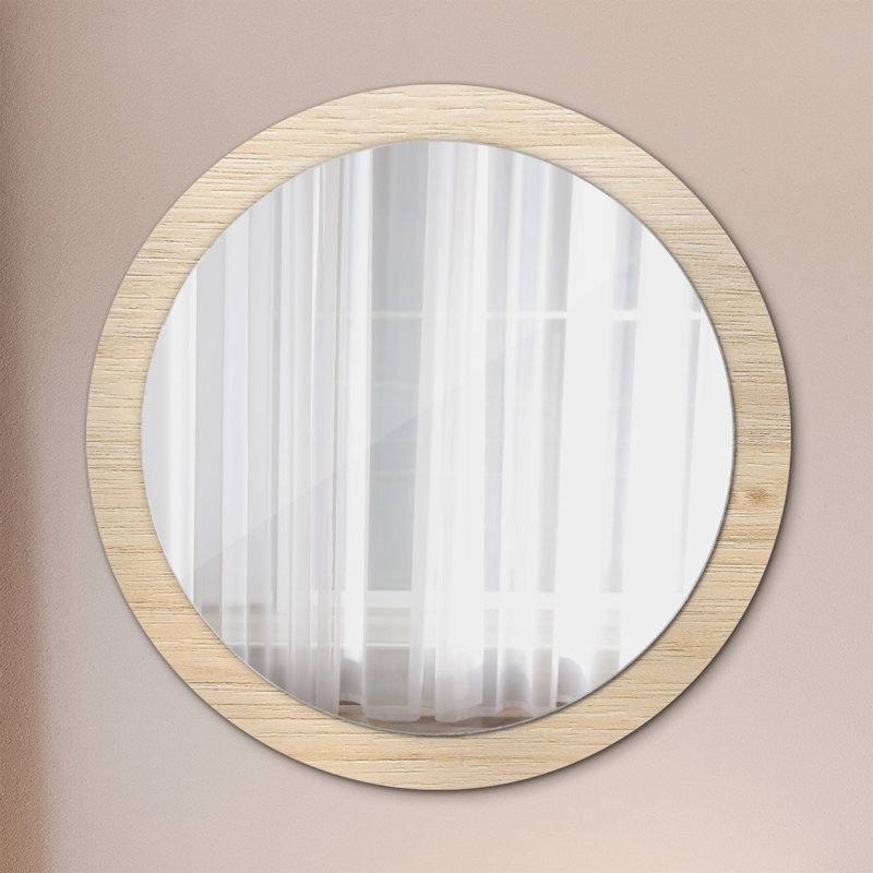 Huldar Glass Flat Wall Mirror