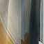 Moderne bleu et or abstrait I - Rideau transitionnel - Rideau occultant abstrait - 1 panneau-107537753