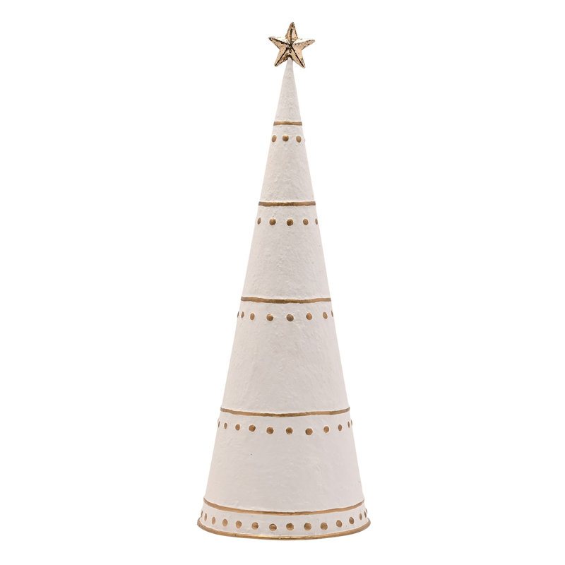 Metal Cone Shaped Christmas Tree