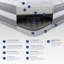 White Noise Open Coil Mattress-1002171248