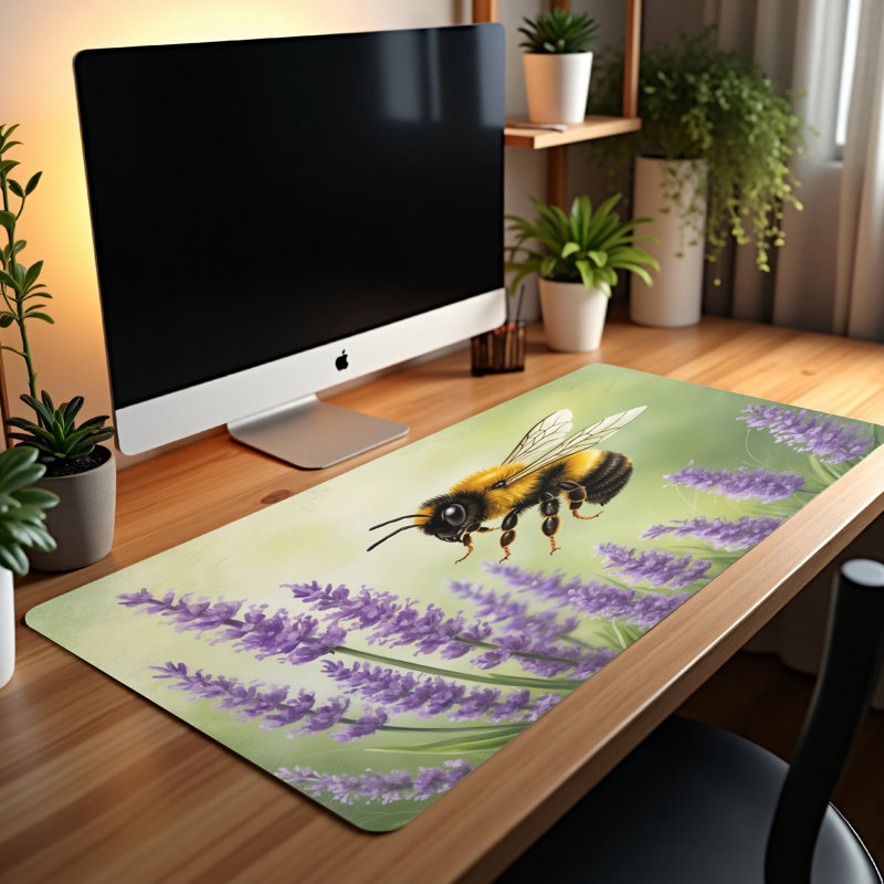 Polyester Desk Pad, 23.6x13.8