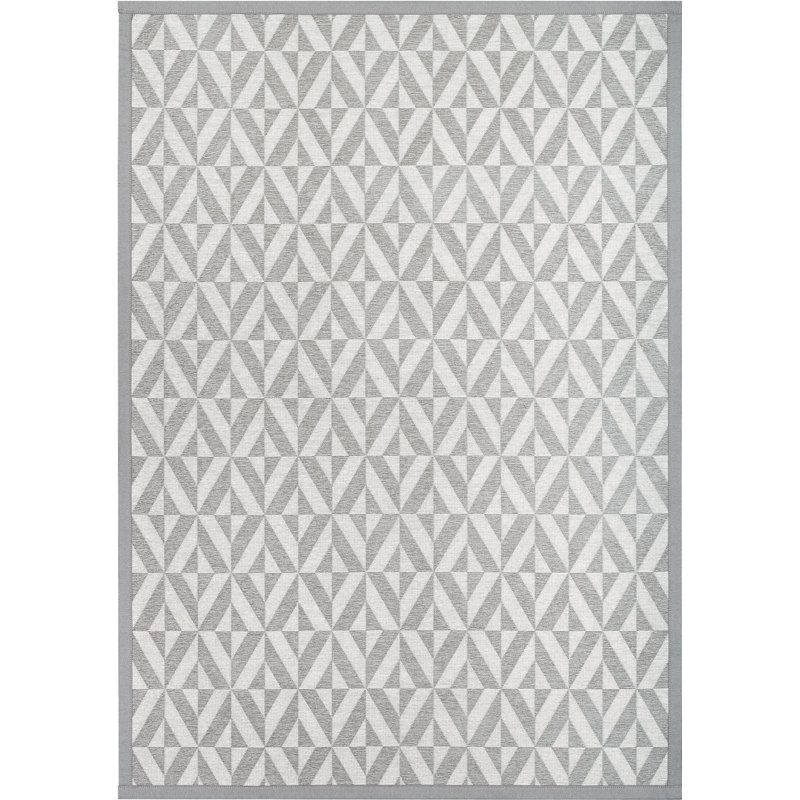 Katelin Geometric Flatweave Area Rug, Rectangle 140 x 200cm