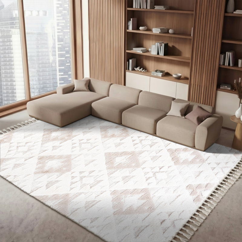 Tapis Carrizal Performance Southwestern, Rectangle 6 pi 7 po x 9 pi 2 po